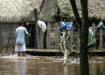 Por inundaciones, pobladores del Tipnis se declaran en emergencia