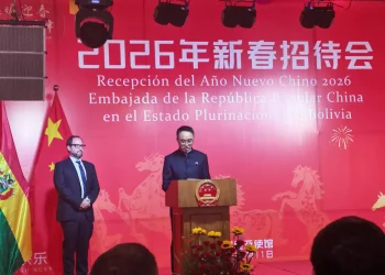 China destaca crecimiento y lazos con Bolivia en su Año Nuevo