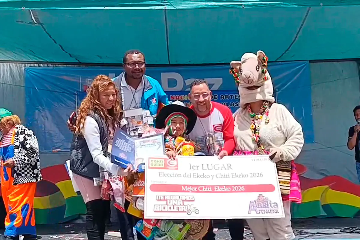 La Feria de Alasita elige a su Ch’iti Ekeko y Ekeko adulto 2026