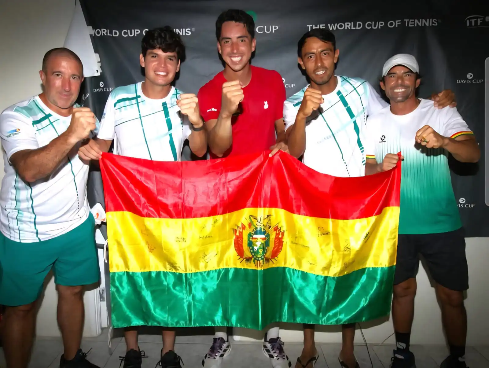 Bolivia será local ante Hong Kong por el Grupo Mundial II Copa Davis