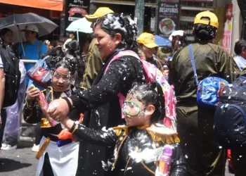 Cuatro niños se extraviaron temporalmente en Corso Infantil en La Paz