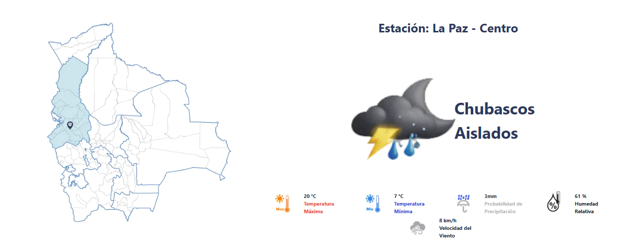 Clima variable marcará el domingo de Carnaval en Bolivia