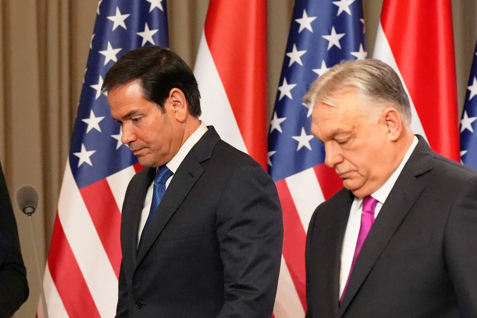 Rubio concluye su gira europea deseando ‘éxito’ a Orbán en Hungría