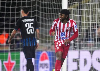 Atlético se jugará en casa el pase tras empatar en Brugge (3-3)