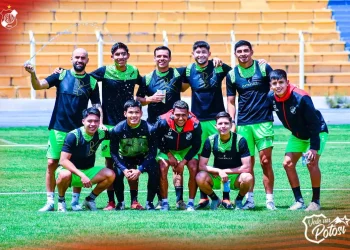 Nacional da exigente examen ante Botafogo en Potosí