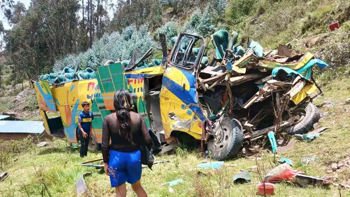 Un accidente de tránsito ocurrido en Carnaval. FOTO: RRSS