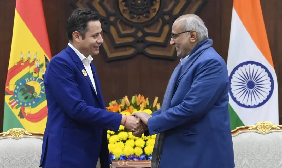 Lara fortalece lazos con India tras reunión con Radhakrishnan