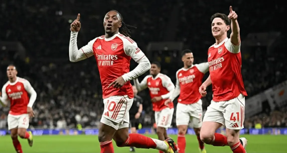 Arsenal aleja fantasmas tras ganar derby ante Tottenham (4-1)