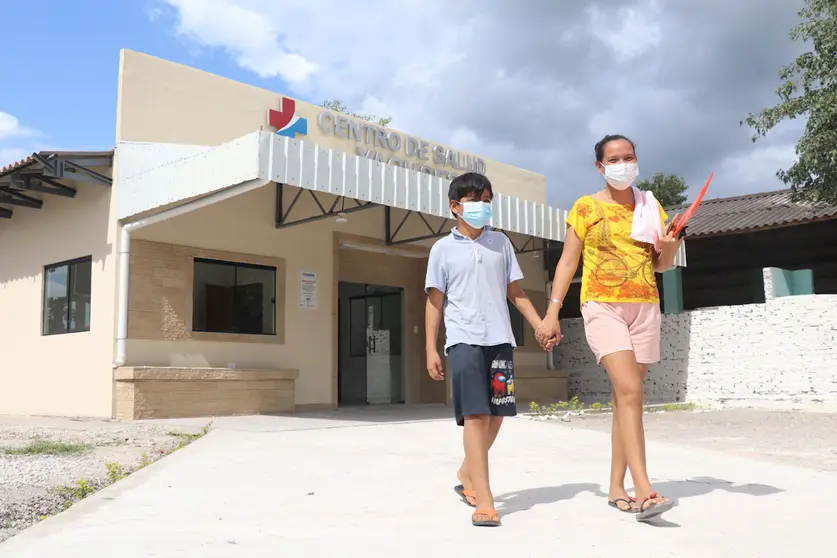 Itacamba construyó un centro de salud en Yacuses. FOTO: Itcamba