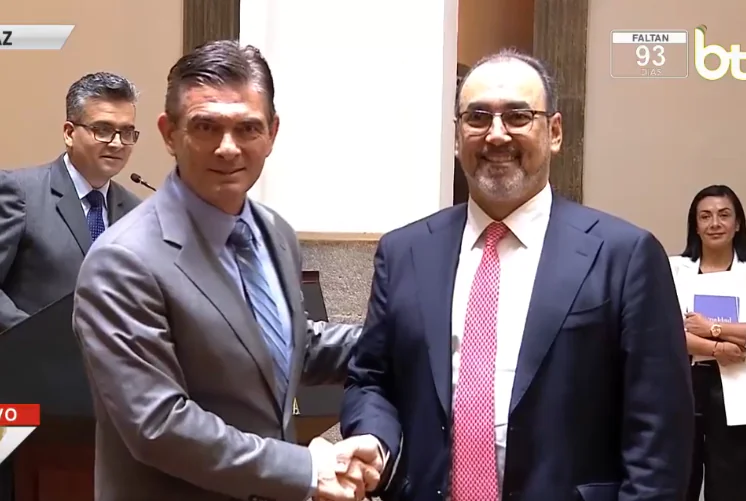 Paz Pereira y presidente de la CAF presentan Estrategia País