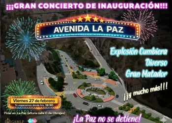 Conozca la cartelera musical para el acto de entrega de la Av. La Paz