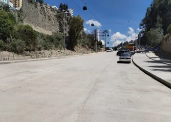 Las obras de las avenidas del Poeta y La Paz están concluidas. FOTO: GAMLP