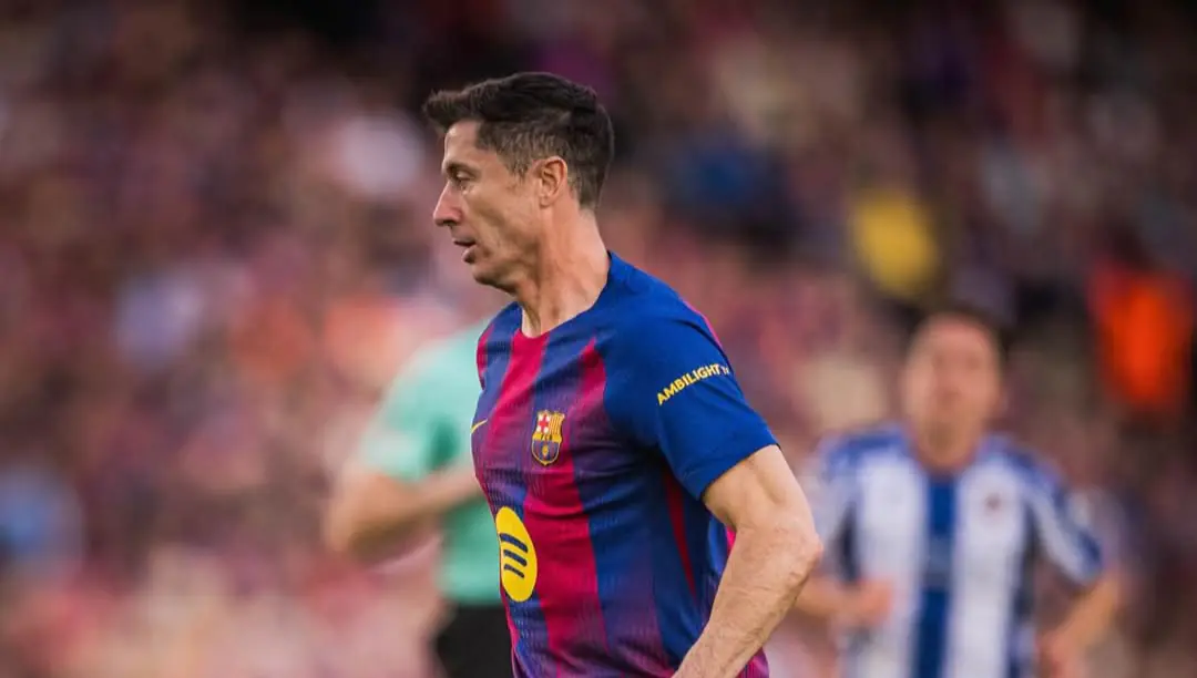 Lewandowski es baja con el Barça para semifinal de Copa ante Atlético