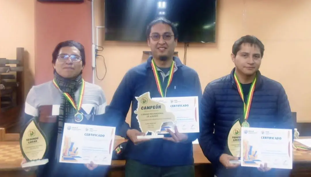 Párraga y Quispe triunfan en el segundo Grand Prix Nacional de ajedrez