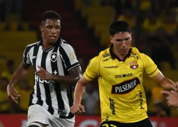 Botafogo rescata empate 1-1 en visita a Barcelona por Libertadores