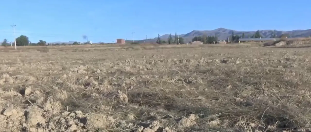 El Cono Sur y el Valle Alto, en Cochabamba registran sequías extremas debido al déficit de lluvias. FOTO: Unitel