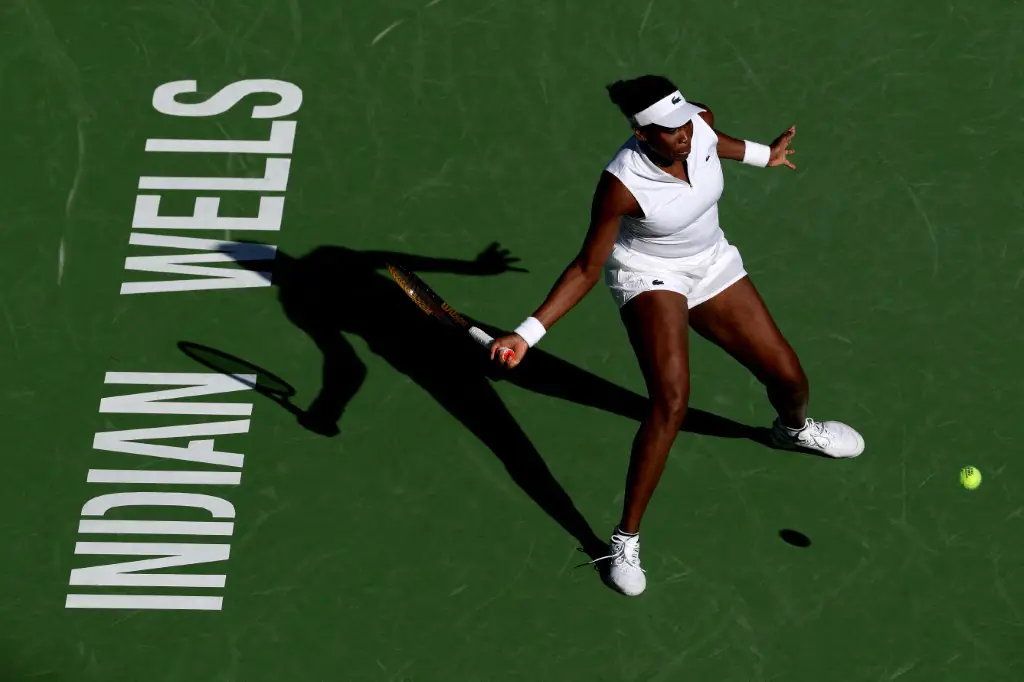 Venus Williams dice adiós a la primera en su vuelta a Indian Wells