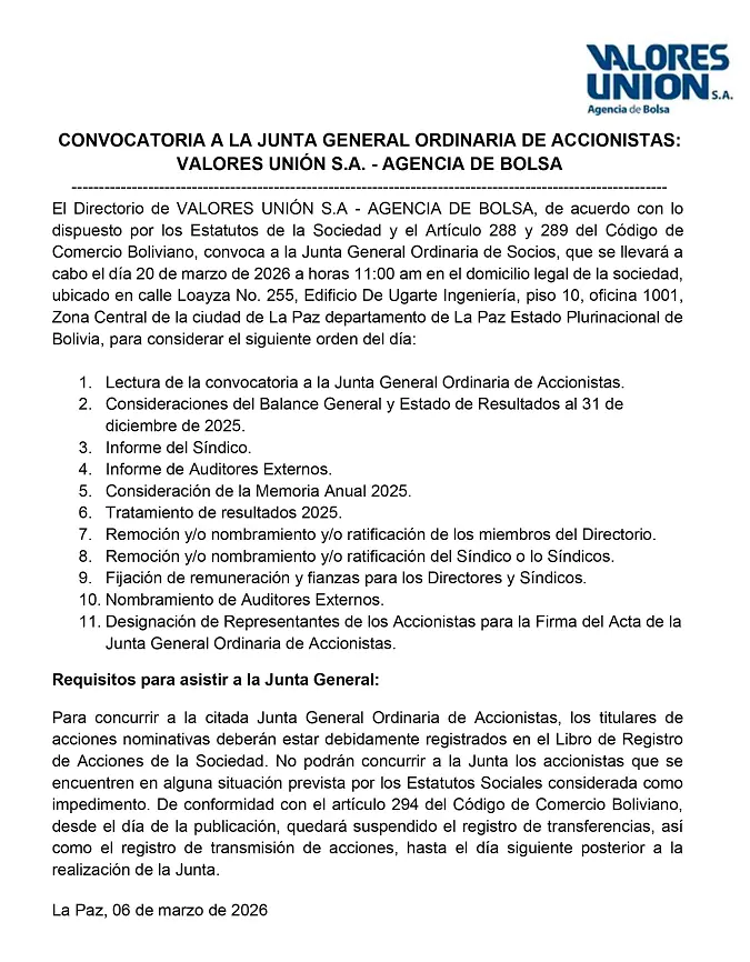 COMUNICADO