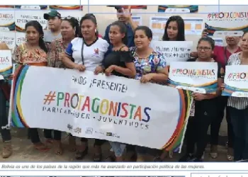 Democracia paritaria: Bolivia, con avances importantes, pero aún con desafíos