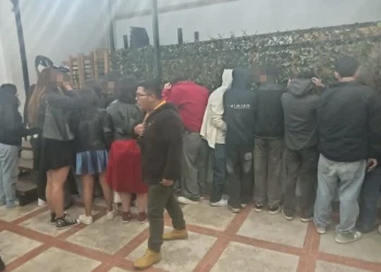 Más de una treintena de menores de edad fueron hallados consumiendo bebidas alcohólicas. FOTO: GAMLP
