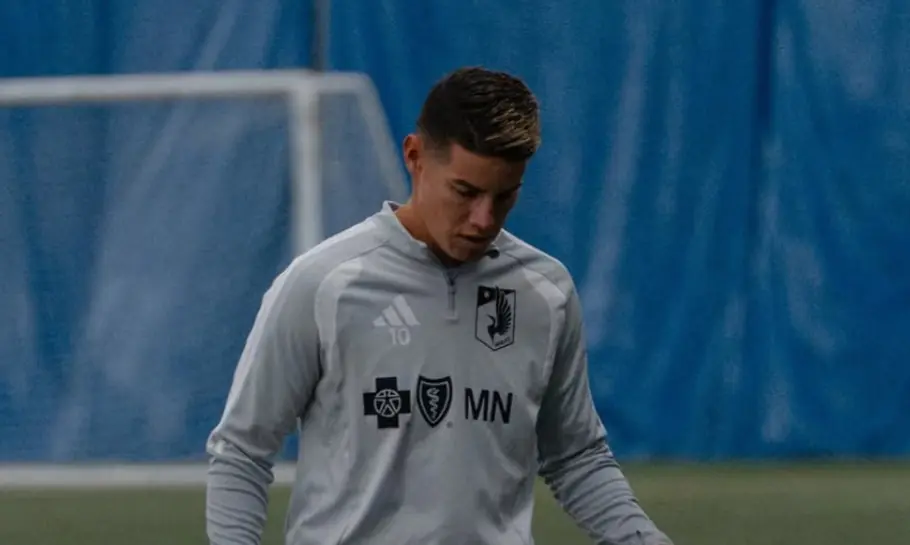 James Rodríguez asegura que el domingo debutará con Minnesota