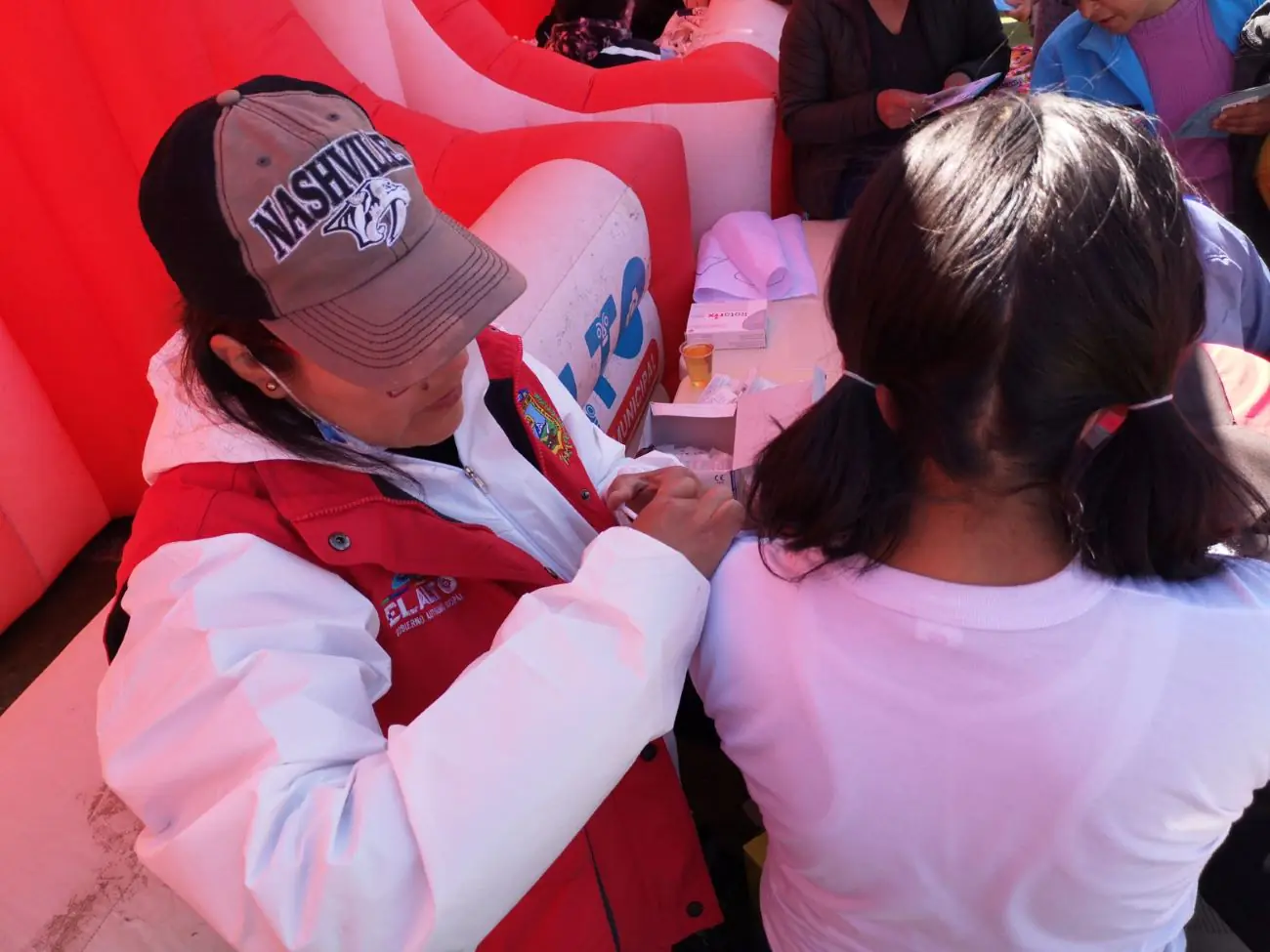 El viernes se lanzará la campaña de vacunación contra el sarampión en El Alto. FOTO: GAMEA