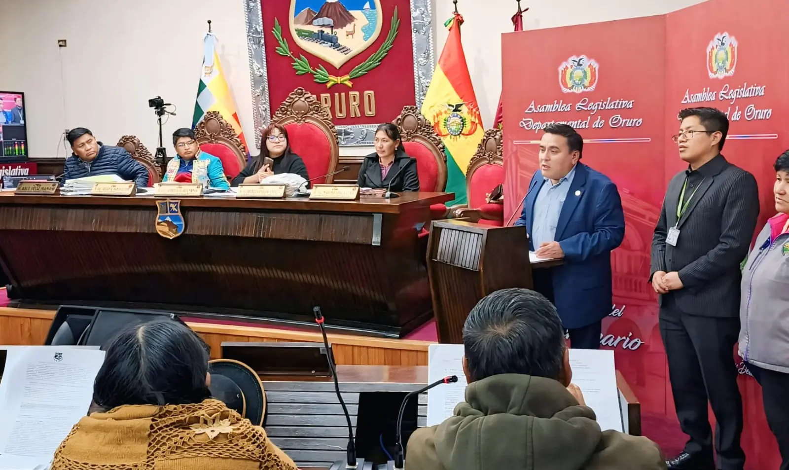 Asamblea Legislativa de Oruro aprueba proyecto de ley para la lucha conta violencia