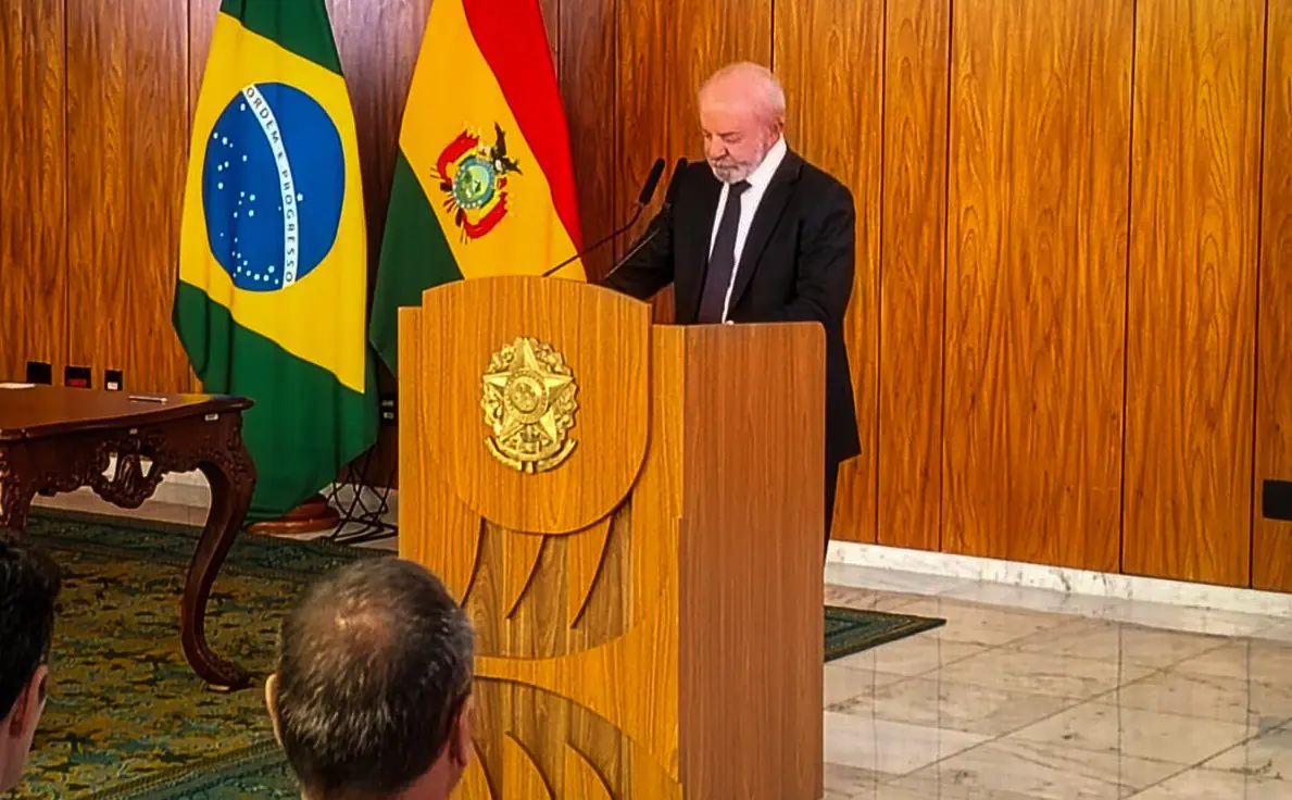 Lula da Silva reafirma disposición de Brasil a cooperar con Bolivia