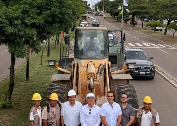 Constructores también se movilizaron en Santa Cruz