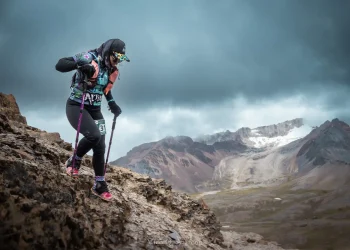 Franco y Yana son los más veloces del Snowrunning Chacaltaya