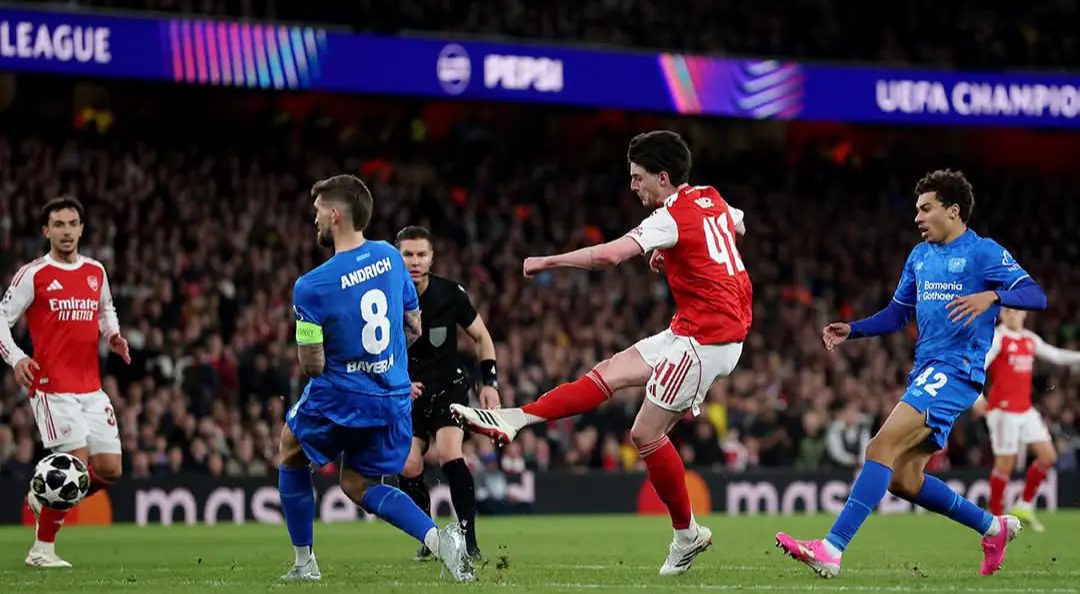El Arsenal vence 2-0 al Leverkusen y clasifica a cuartos