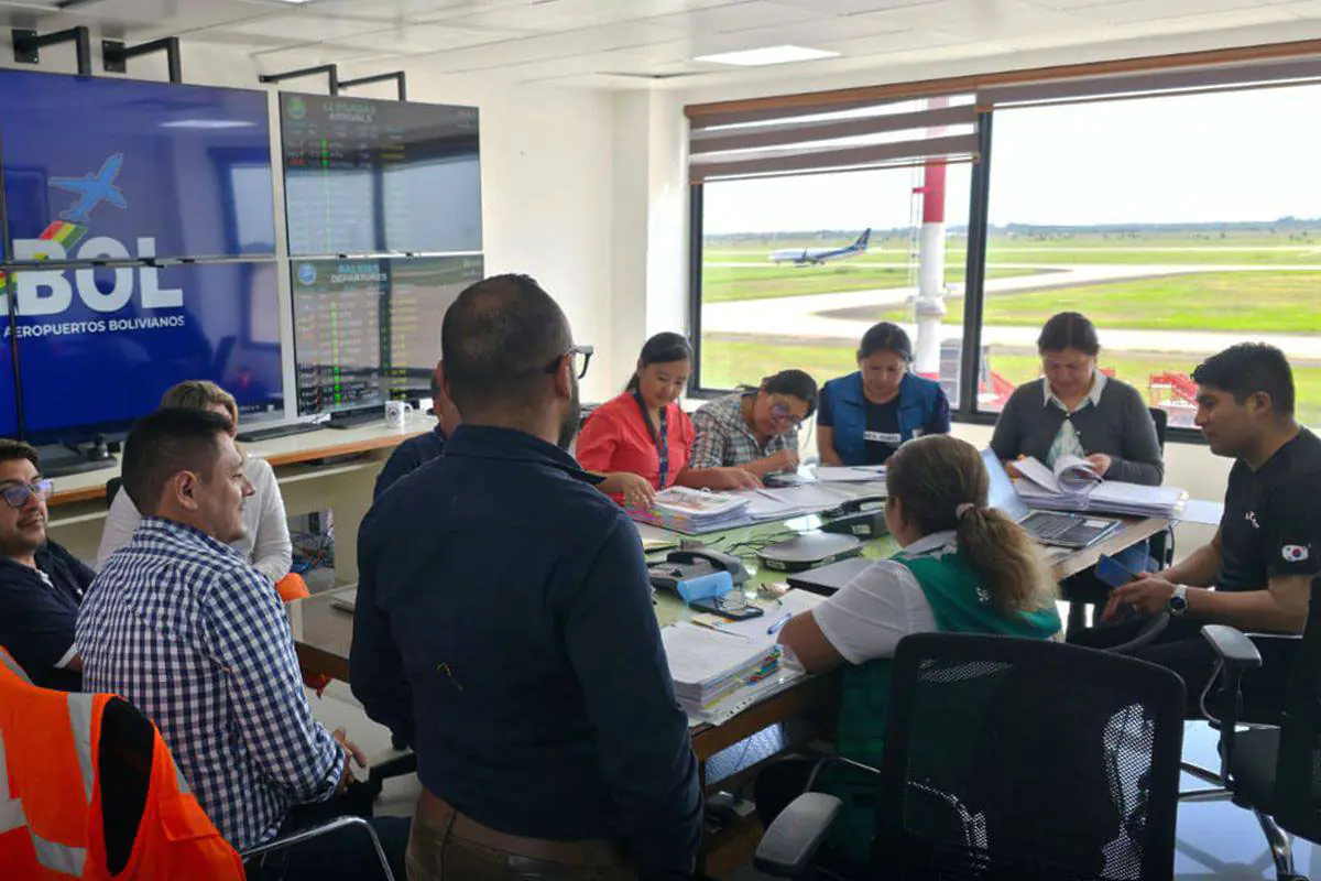 Aeropuerto de Viru Viru alcanza 92% en evaluación sanitaria internacional