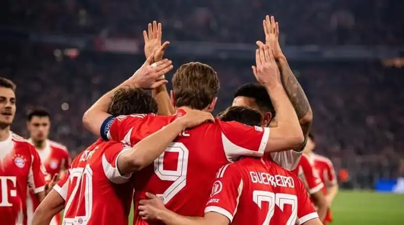 Kane conduce a un tranquilo Bayern a nueva goleada ante la Atalanta