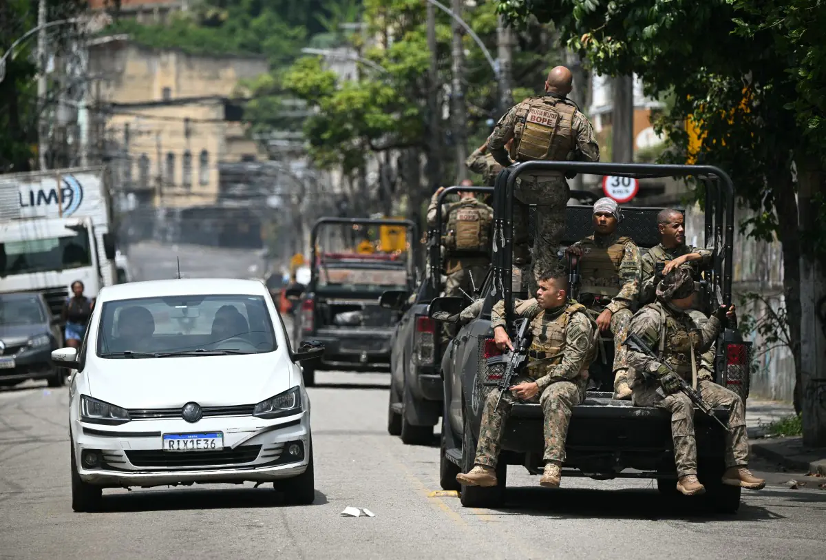 Los policías ingresaron a varias favelas/AFP
