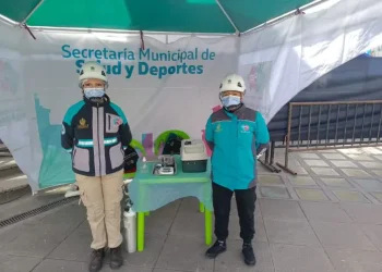 Personal municipal de La Paz estará en apronte para la atención de emergerncias. FOTO: GAMLP