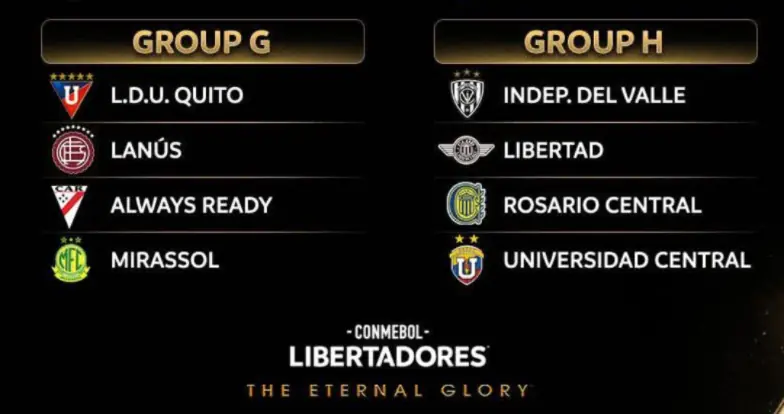Always se ubica en el Grupo G de la Libertadores
