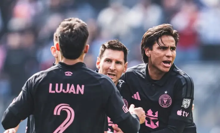 Messi impulsa remontada de Miami en Nueva York con su gol 901