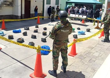 FELCN incauta 1,6 tn de ácido sulfúrico y golpea al narcotráfico por $us 422.000
