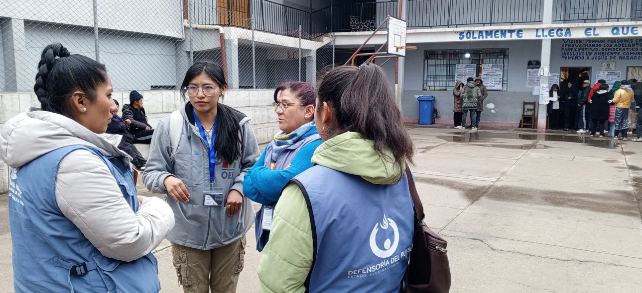 Defensoría urge mejorar accesibilidad, logística y coordinación para próximos comicios