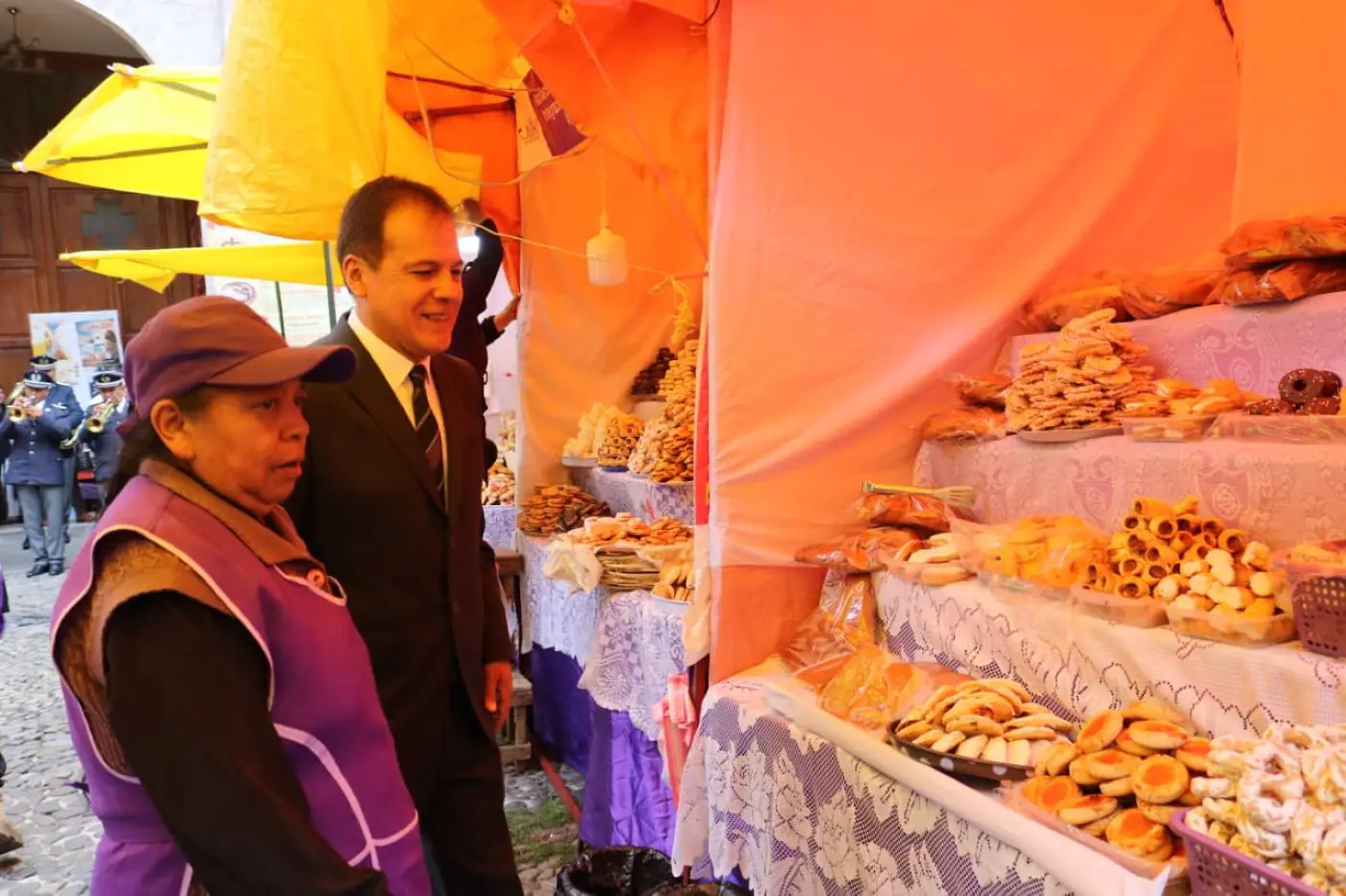 La feria de la 'Empanada dulce' fue inaugurada este lunes. FOTO: Javier Escalier