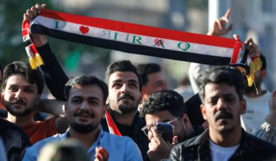 Pese a la guerra, Irak celebra eufórica su clasificación mundialista