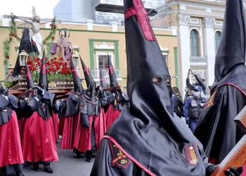 Una procesión por Semana Santa. FOTO: RRSS