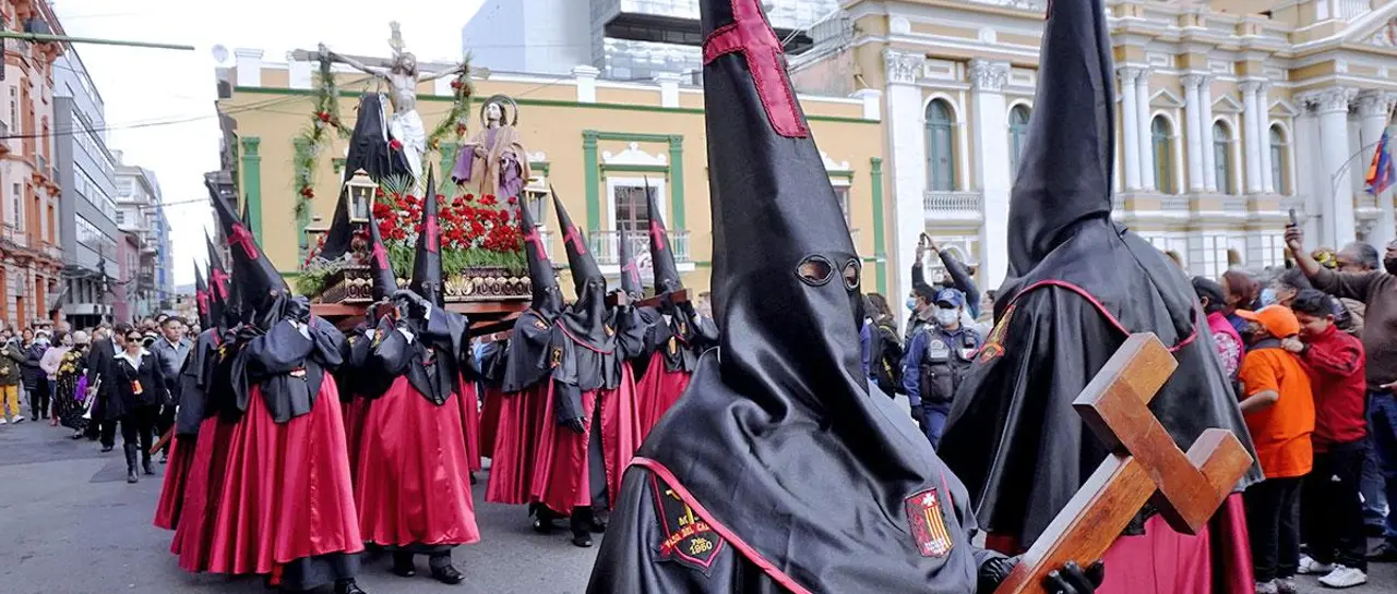 Una procesión por Semana Santa. FOTO: RRSS