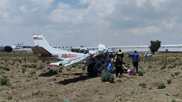 Los equipos de rescate en el lugar del accidente/N+