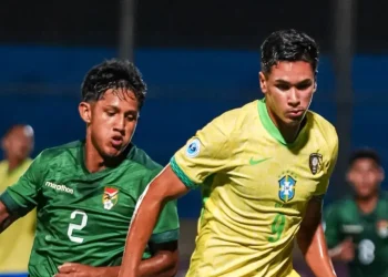 Bolivia cae goleada 5-0 ante Brasil en la Conmebol Sub-17