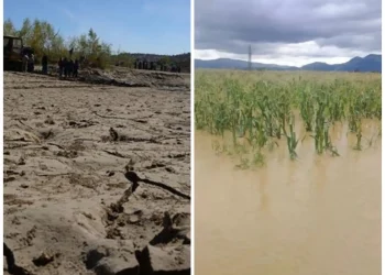 Sequías extremas y lluvias intensas azotaron a Cochabamba en el primer trimiestre de este año. FOTO: RRSS