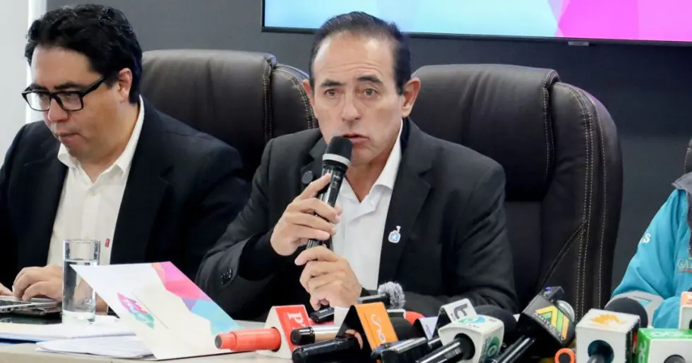 El alcalde electo de La Paz, Cesar Dockweiler. FOTO: RRSS