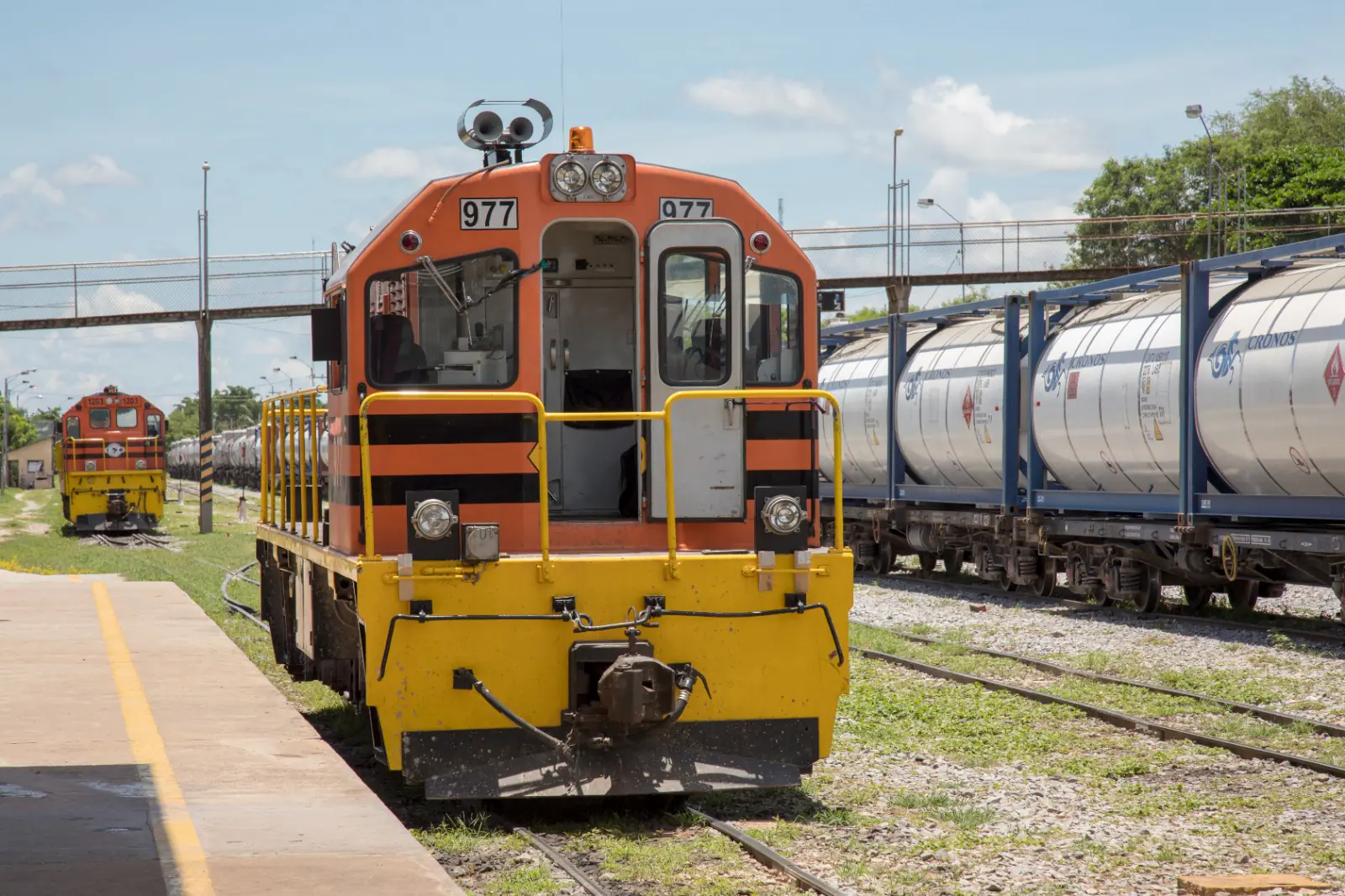 Uno de los trenes de la Ferroviario Oriental/La Razón