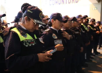 Guardia Municipal se prepara para controlar el trameaje con la aplicación ‘Suben’