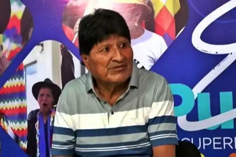 Evo Morales fue entrevistado en la radio Kawsachun Coca/Captura de pantalla